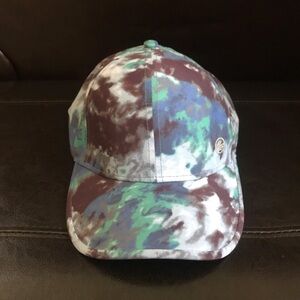 Eddie Bauer Tie Dye Womens Cap Mosaic Blue One Size